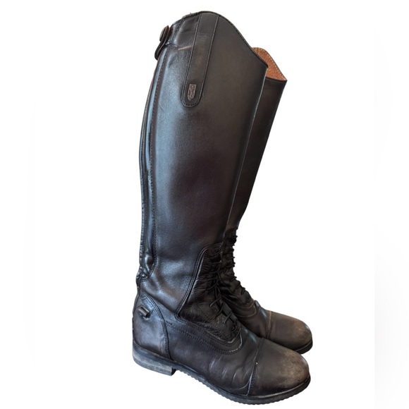 Tredstep Donatello Renaissance Black Leather Tall Equestrian Boots - Picture 4 of 10